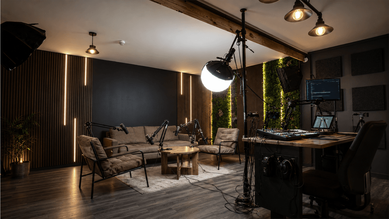 De Podcast Lab studio